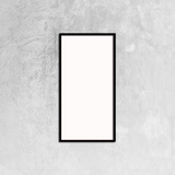 Impresiones en lienzo Arte de la pared para decoraciones del hogar Marco vertical negro estirado listo para colgar, 12ⅹ24 pulgadas